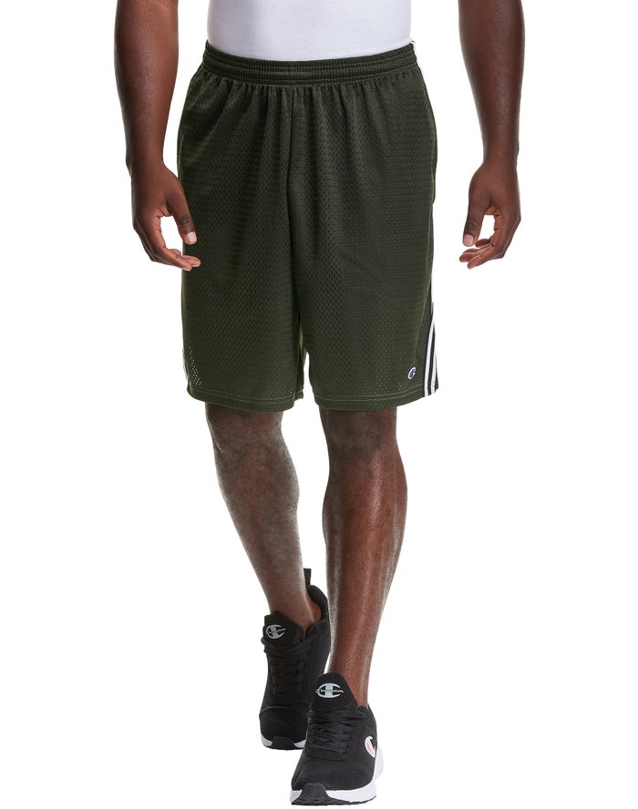 Champion Mens Shorts NZ - Lacrosse Dark Green ( 8731-XUJYO )